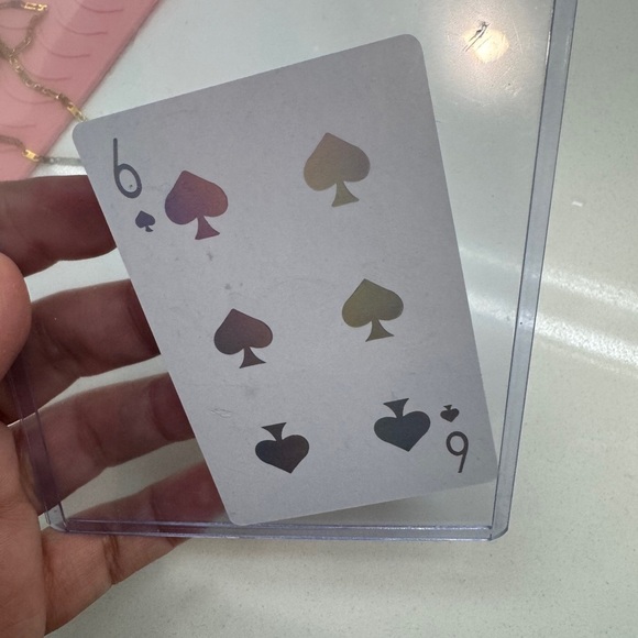 Limited Edition Dior JOY Playing Card Promo – 6 of Spades - Picture 2 of 2